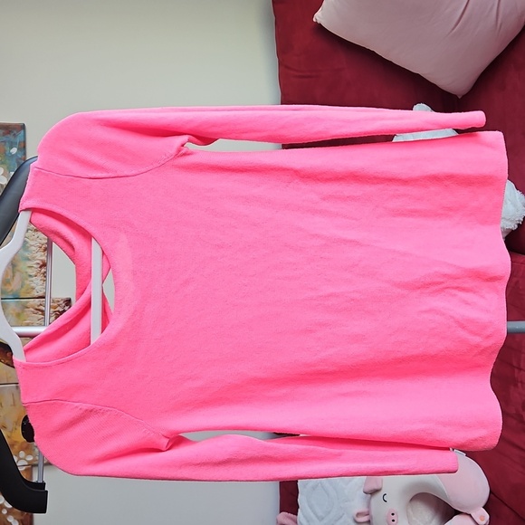 Lilly Pulitzer Amal Pullover Bright Pink - Picture 1 of 5